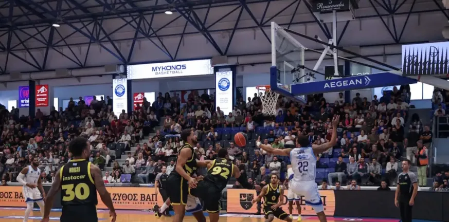 Άρης: Πέρασε με 88-72 από τη Μύκονο και πανηγύρισε την πρώτη εκτός έδρας νίκη στη GBL