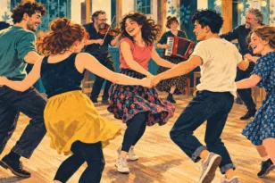 Δεν χρειάζεται να ξέρεις τα βήματα: Το ceilidh που ανακαλύπτει η Gen Z