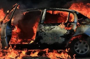 Φωτιά σε όχημα στον Κηφισό: Κυκλοφοριακά προβλήματα και στα δύο ρεύματα – Ποιες λωρίδες έκλεισαν