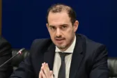 Στο Ιπποκράτειο ο αναπληρωτής υπουργός Μεταφορών Γιώργος Κώτσηρας