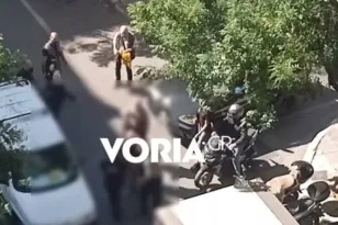 Θεσσαλονίκη: Άνοιξε την πόρτα του βαν και γρονθοκόπησε τον οδηγό στη μέση του δρόμου