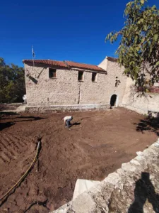 Ξεκίνησαν οι εργασίες ανάπλασης στο μοναστήρι του Ομπλού - Φωτογραφίες