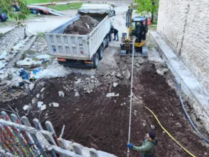 Ξεκίνησαν οι εργασίες ανάπλασης στο μοναστήρι του Ομπλού - Φωτογραφίες