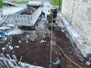 Ξεκίνησαν οι εργασίες ανάπλασης στο μοναστήρι του Ομπλού - Φωτογραφίες