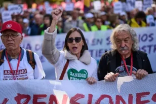 Ισπανία: 25.000 διαδηλωτές στη Μαδρίτη για την προστασία των δημόσιων συντάξεων