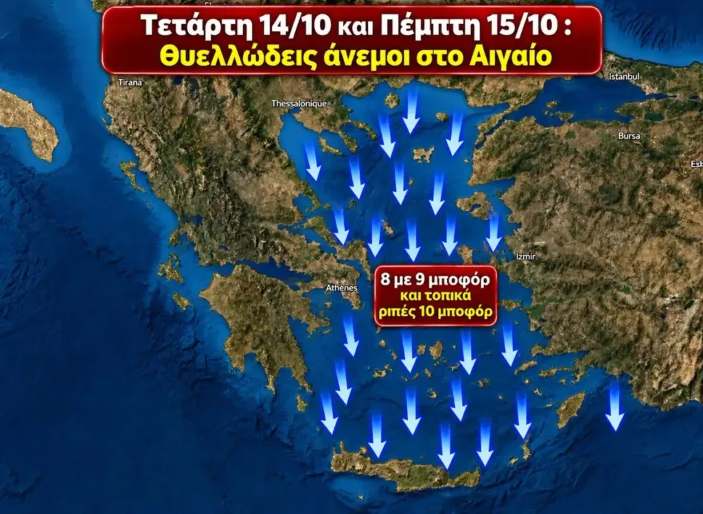 Καιρός: 48ωρο με καταιγίδες, χαλάζι και θυελλώδεις ανέμους – Πού θα χτυπήσει η κακοκαιρία Καιρός: 48ωρο με καταιγίδες, χαλάζι και θυελλώδεις ανέμους – Πού θα χτυπήσει η κακοκαιρία