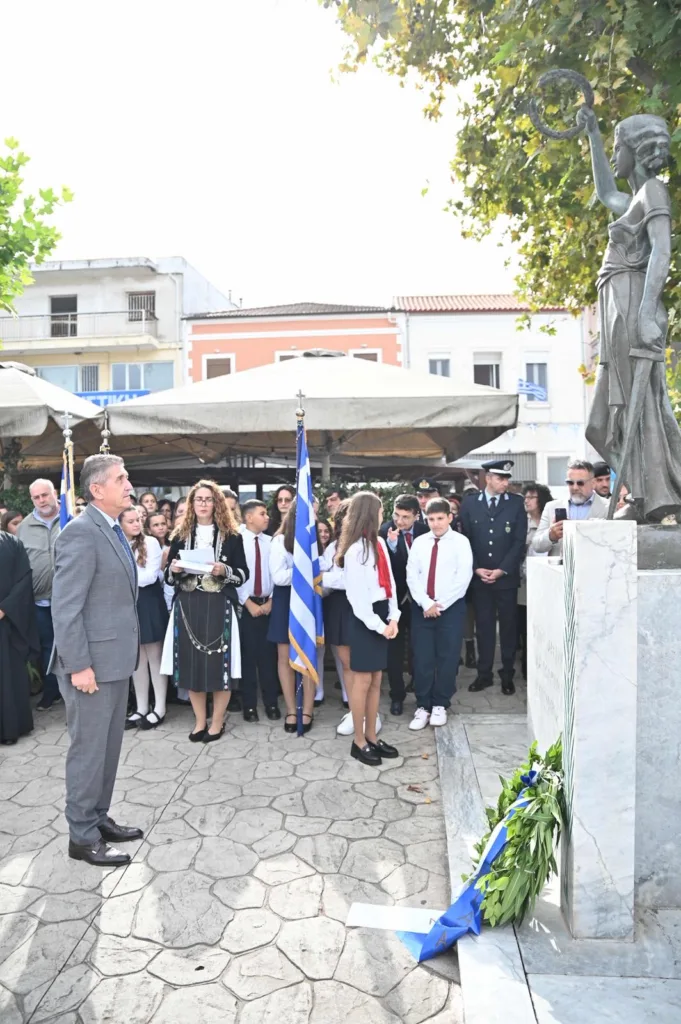 Δυτική Αχαΐα: Με επίκεντρο τους μαθητές ο εορτασμός της 28ης Οκτωβρίου, το μήνυμα Αλεξόπουλου Δυτική Αχαΐα: Με επίκεντρο τους μαθητές ο εορτασμός της 28ης Οκτωβρίου, το μήνυμα Αλεξόπουλου