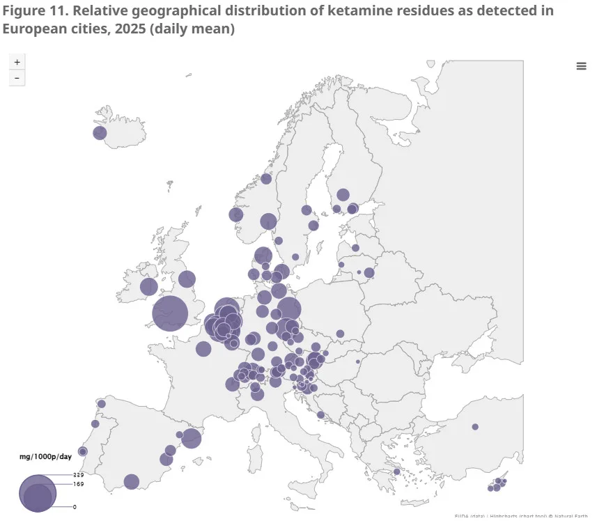 Κοκαΐνη: Αύξηση 64% στα λύματα της Αθήνας – Τι δείχνουν τα στοιχεία για τα ναρκωτικά στην Ευρώπη Κοκαΐνη: Αύξηση 64% στα λύματα της Αθήνας – Τι δείχνουν τα στοιχεία για τα ναρκωτικά στην Ευρώπη