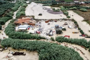 Κρήτη: 23 απεγκλωβισμοί στα Φέρμα – Πλημμύρισαν σπίτια και επιχειρήσεις