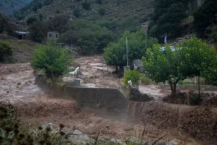 Κρήτη: Δεν τελείωσε η κακοκαιρία – Νέα 112, κλειστοί δρόμοι και βροχές μέχρι την Κυριακή