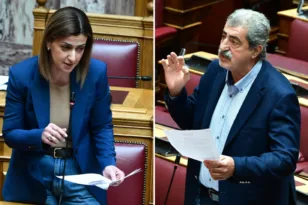 «Εδώ δεν είναι κανάλι να κάνετε σόου», μεγάλη κόντρα στη Βουλή Αγαπηδάκη με Πολάκη