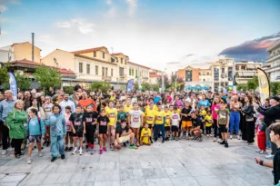 Η νύχτα έγινε μέρα στο Αίγιο με τον θρίαμβο του 1ου City Night Run – Φωτογραφίες