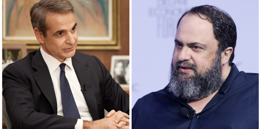 Κυριάκος Μητσοτάκης και Βαγγέλης Μαρινάκης συναντήθηκαν στο Προεδρικό Μέγαρο για το νέο «Καραϊσκάκης»