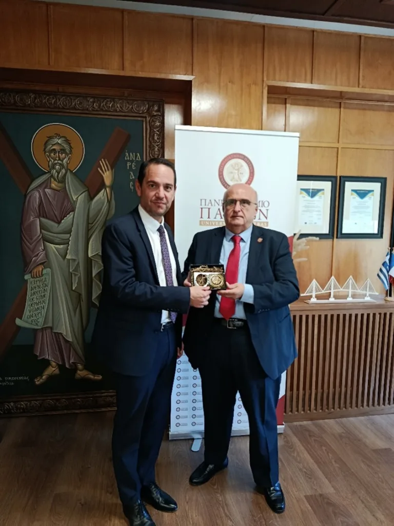 Πανεπιστήμιο Πατρών: Πρώτος πανεπιστημιακός σταθμός του Γάλλου Πρέσβη στην Ελλάδα – Νέες συνεργασίες στο τραπέζι