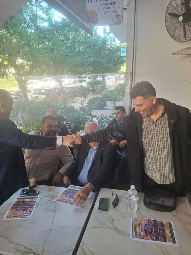 Στην Αγυιά η «Πάτρα Ενωμένη» – Συζητήσεις με κατοίκους για τα προβλήματα της περιοχής
