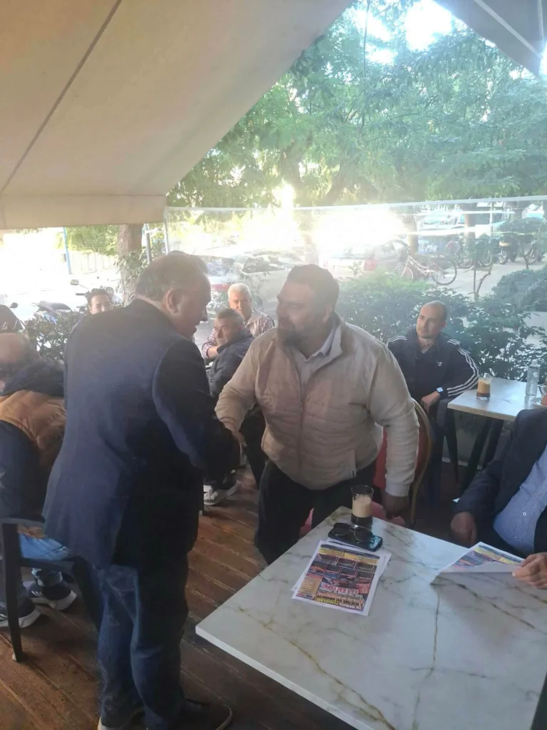 Στην Αγυιά η «Πάτρα Ενωμένη» – Συζητήσεις με κατοίκους για τα προβλήματα της περιοχής
