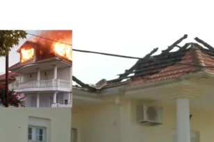 Πρέβεζα: Κεραυνός χτύπησε σπίτι και προκάλεσε φωτιά