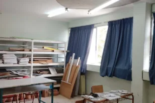 Θεσσαλονίκη: Κατασκευαστική κακοτεχνία η πτώση σοβά που τραυμάτισε μαθητή στο Γυμνάσιο Βασιλικών