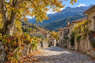 Μόλις μία ώρα από την Πάτρα: Το χωριό της Αχαΐας με το παλιό οινοποιείο και τα πέτρινα δρομάκια