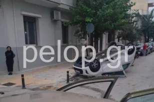 Πάτρα: Σφοδρή σύγκρουση Ι.Χ., αναποδογύρισε αυτοκίνητο και τραυματίστηκε ο οδηγός!