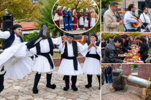 Κακοτάρι Ηλείας: Τα καζάνια έβρασαν και η πλατεία γέμισε κόσμο – Η 2η Γιορτή Τσίπουρου